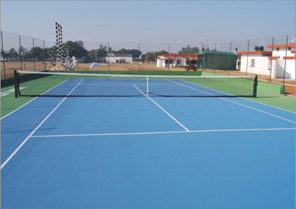 Outdoor Synthetic Sports Court Flooring